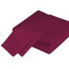 Luxuriously Soft 100% Viscose Derived from Bamboo 4-Piece sheet Set , Oeko-TEX Certified, California King - Merlot