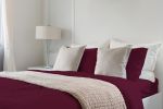 Luxuriously Soft 100% Viscose Derived from Bamboo 4-Piece Sheet Set , Oeko-TEX Certified, Queen - Merlot