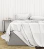 Bamboo Cotton Sheets Soft and Smooth with Viscose from Bamboo White Cal King Split