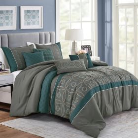 Tusti 7PC COMFORTER SET (size: QUEEN)